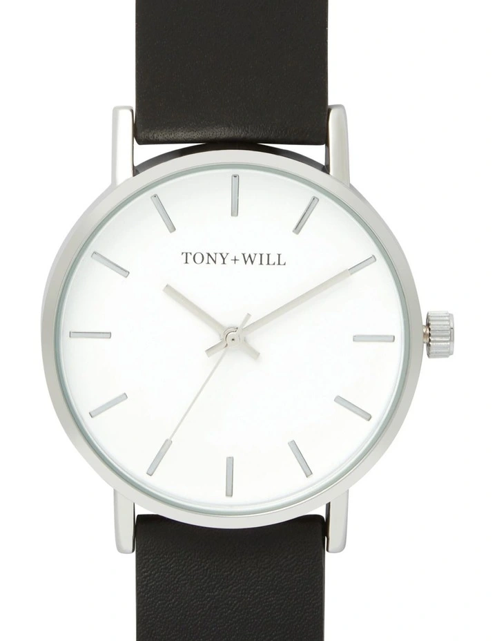 Small Classic Watch in Black