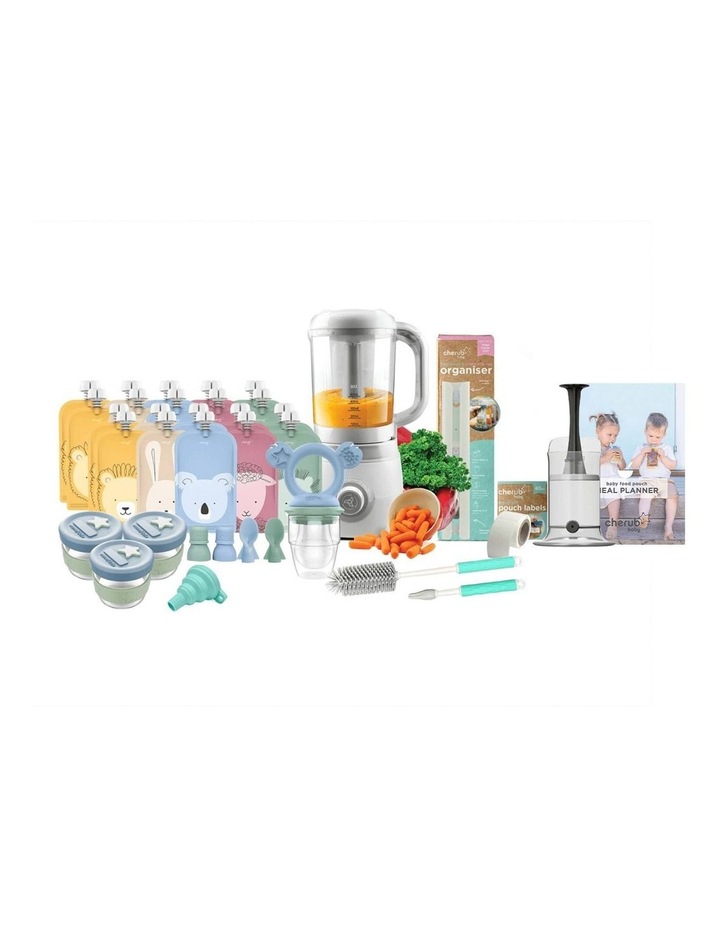 Easycook Baby Food Maker, Steriliser & Warmer Bundle in Cerulean Sage