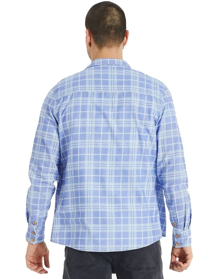 Casual Long Sleeve Shirt in Lolite Check