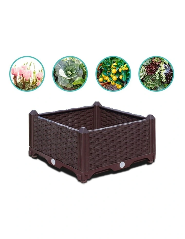 Raised Planter Graden Box 200cm in Brown