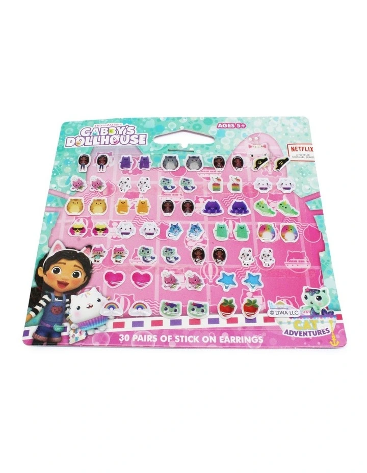 Stick On Earrings Set in Multi