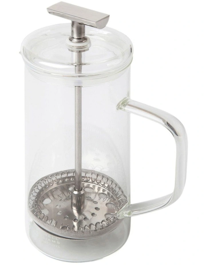 Gift Boxed Blend Sala Glass Plunger 350ml in Clear