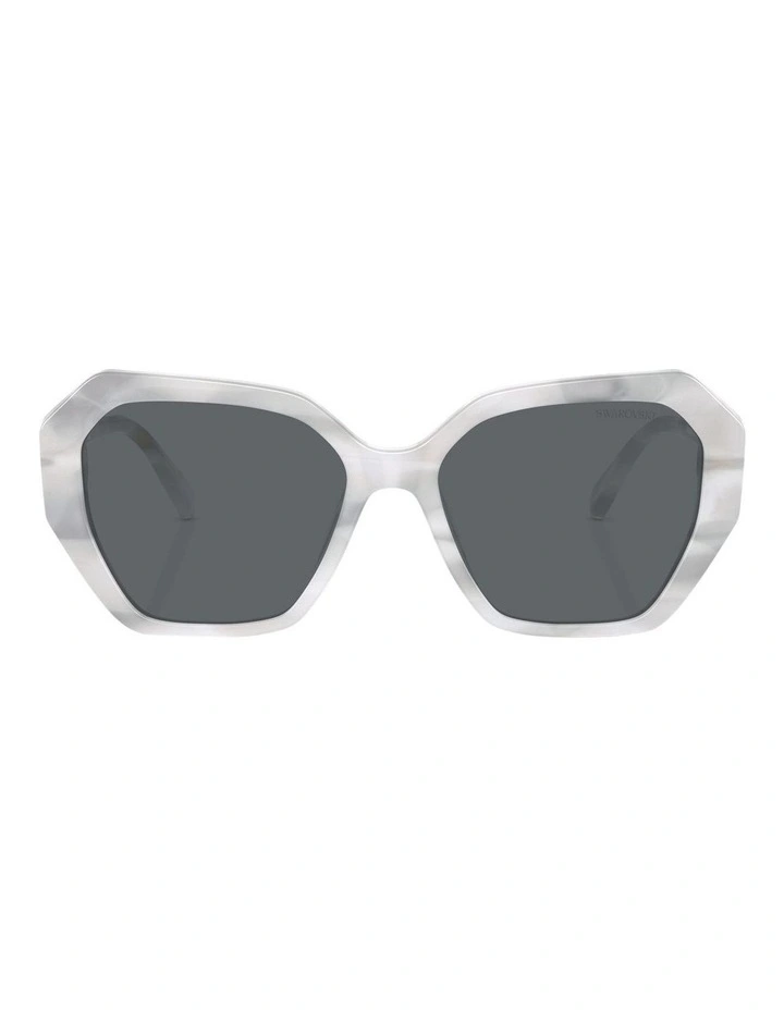 SK6017 Sunglasses in White