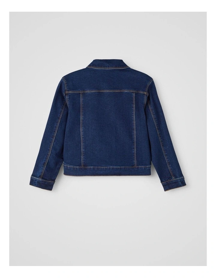 Vik Jacket in Dark Blue Denim