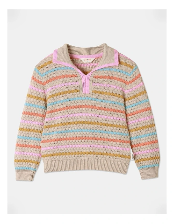 Ruby Knit Jumper in Rainbow