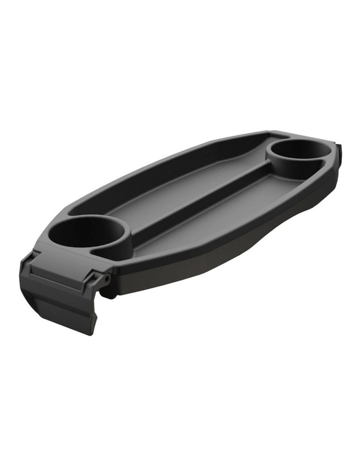 Snack & Drink Tray in Black
