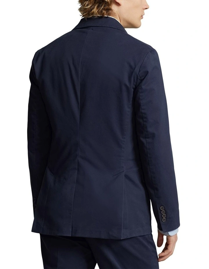 Polo Stretch Chino Suit Jacket in Navy