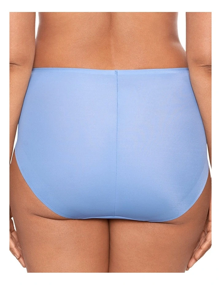 Wonderful Edge High Waist Light Shaping Brief in Blue