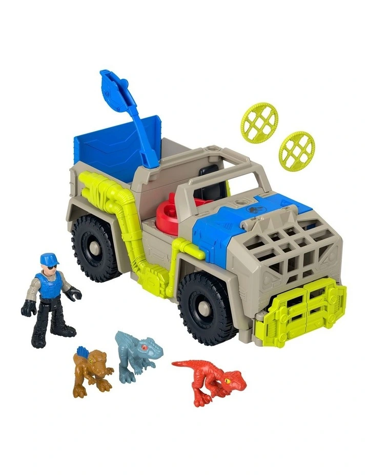 Imaginext Jurassic World Track And Transport Dino Truck