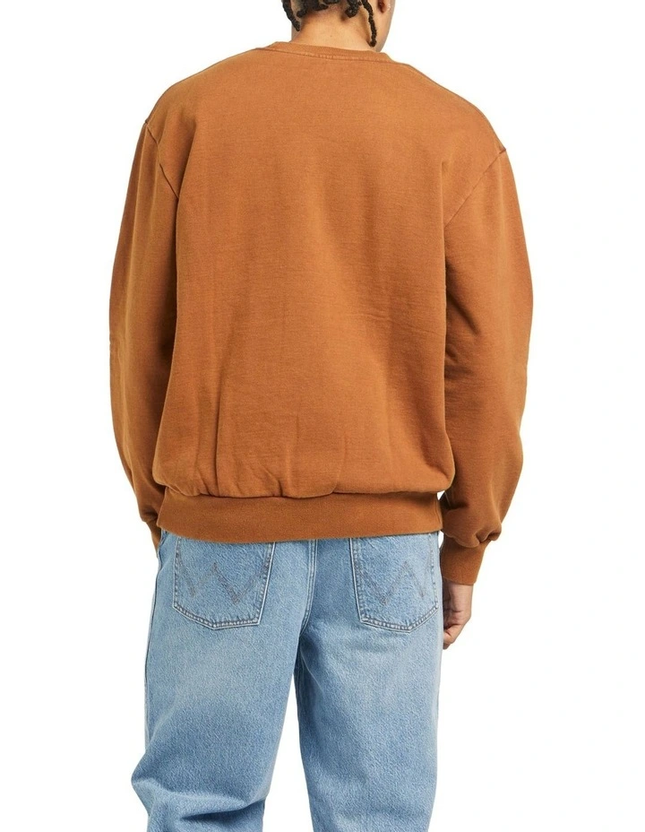 Hazy Day Slacker Sweater in Old Rust