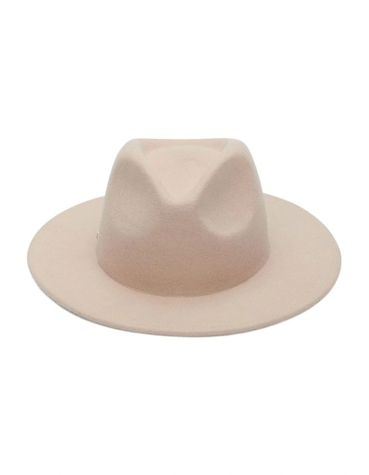 Kaia Fedora Hat in Oatmeal