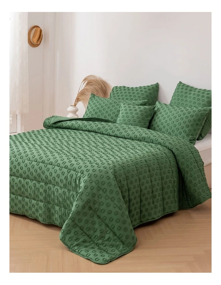 Haven Spot Comforter Set 6 Piece in Eden