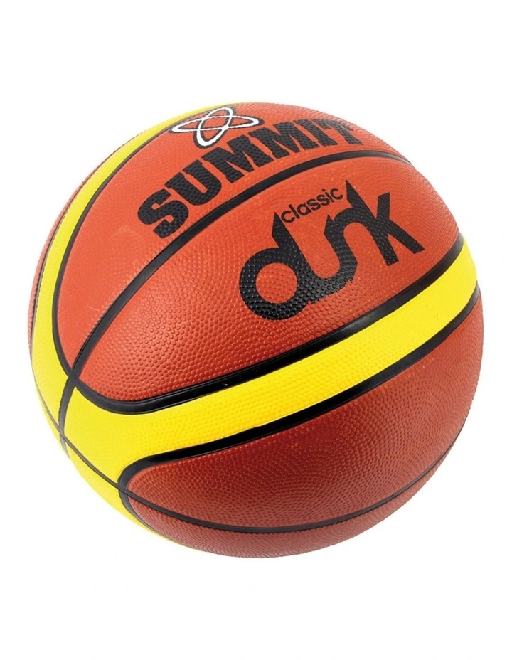 Size 3 Classic Dunk Basketball Indoor/Outdoor Sport/Game Rubber Ball BRW