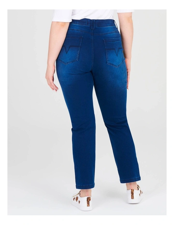 The Luxe Looker Jean Mid Blue