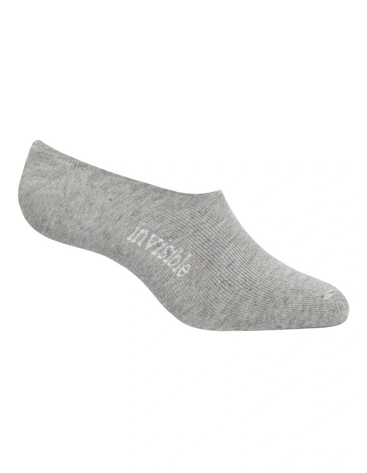 Invisible Socks in Grey