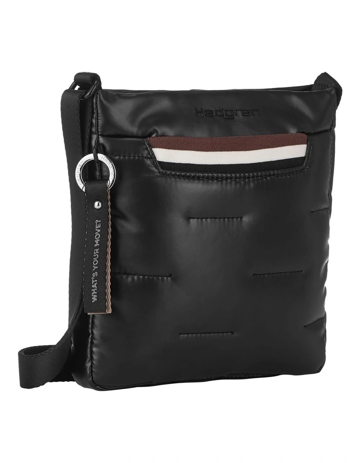 Cushy Crossbody Bag in Black