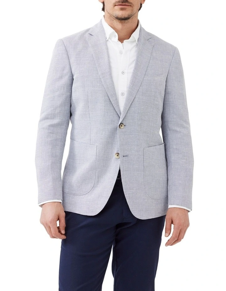 Fiordland Sports Fit Jacket in Grey