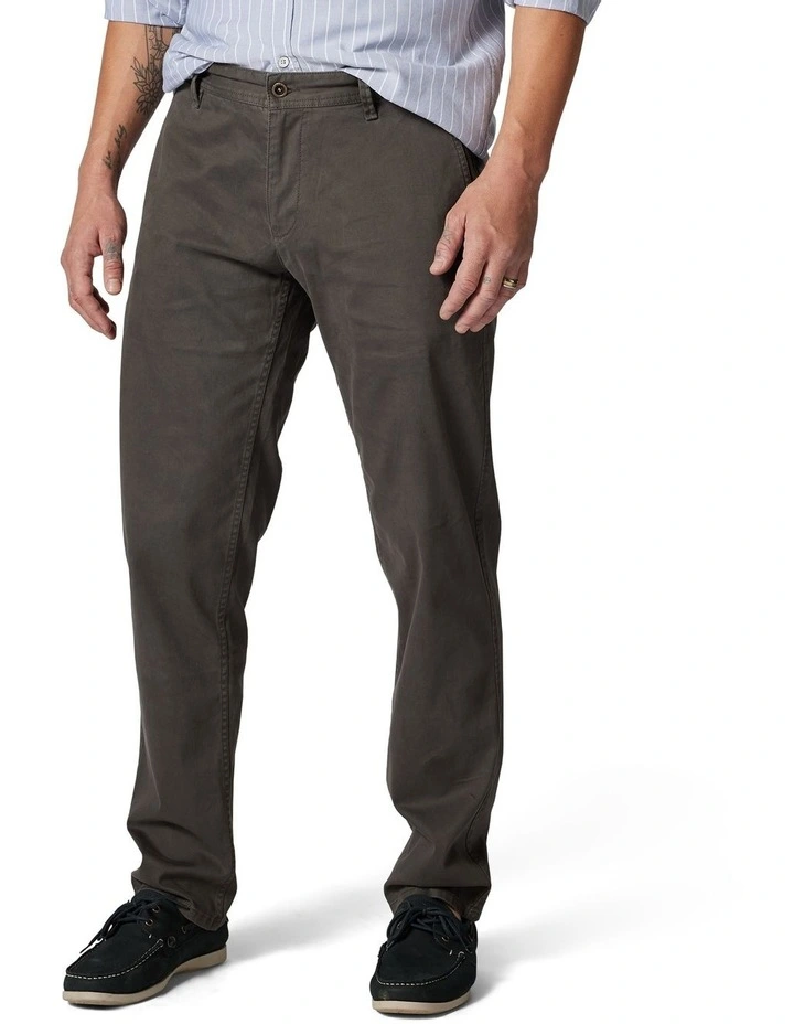 Thomas Road Chino Pant Regular Leg in Gravel
