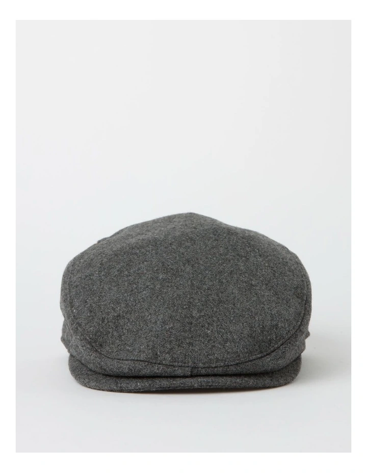 Driving Cap in Dark Grey