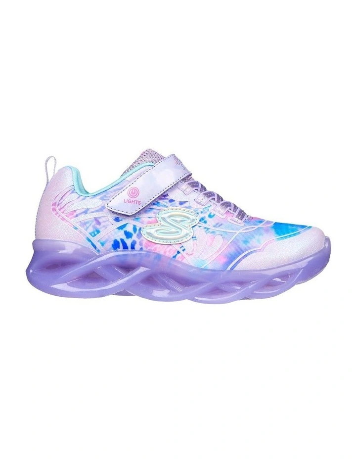 Twisty Ice Youth Sneakers in Lavender