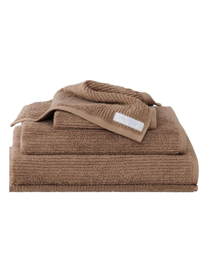 Living Textures Towel Range in Mocha