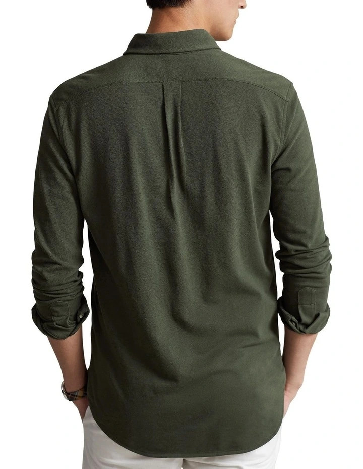 Featherweight Mesh Shirt in Green
