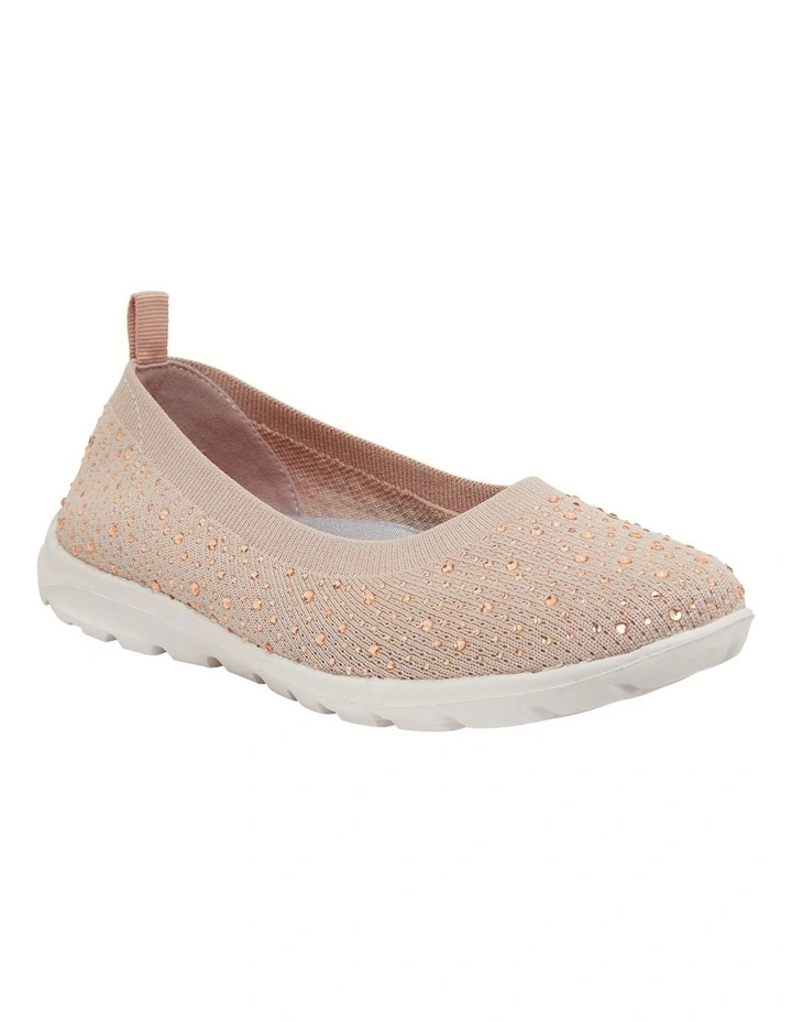 Patrice Blush Diamante Sneakers