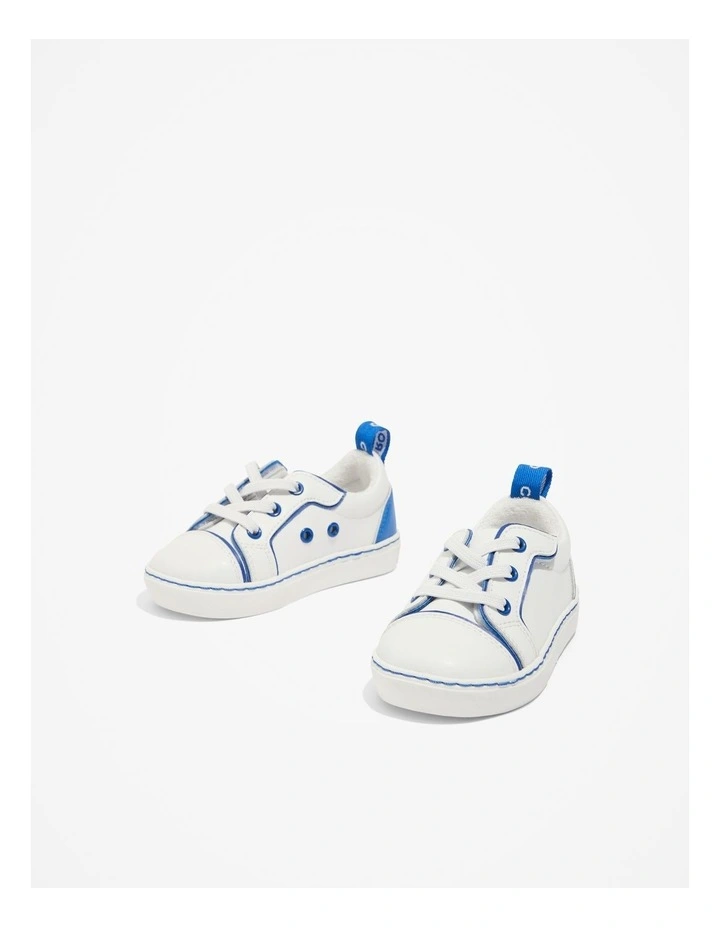 Contrast Sneaker in Princess Blue