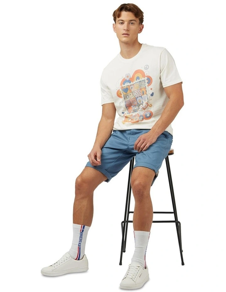 Signature Chino Short in Blue