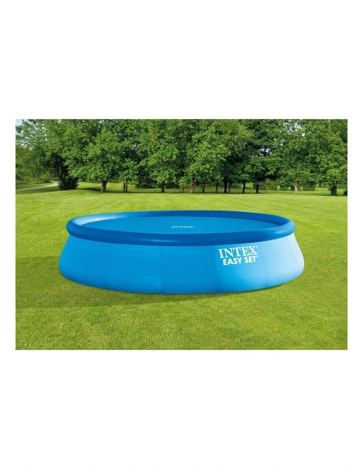 Above Ground Solar Outdoor Pool Cover Set 4.57M in Blue