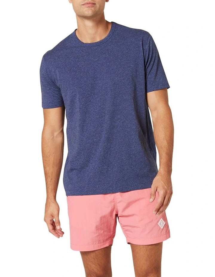 Pima Cotton Tee Navy