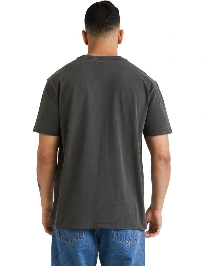 Let It Burn T-shirt in Washed Black