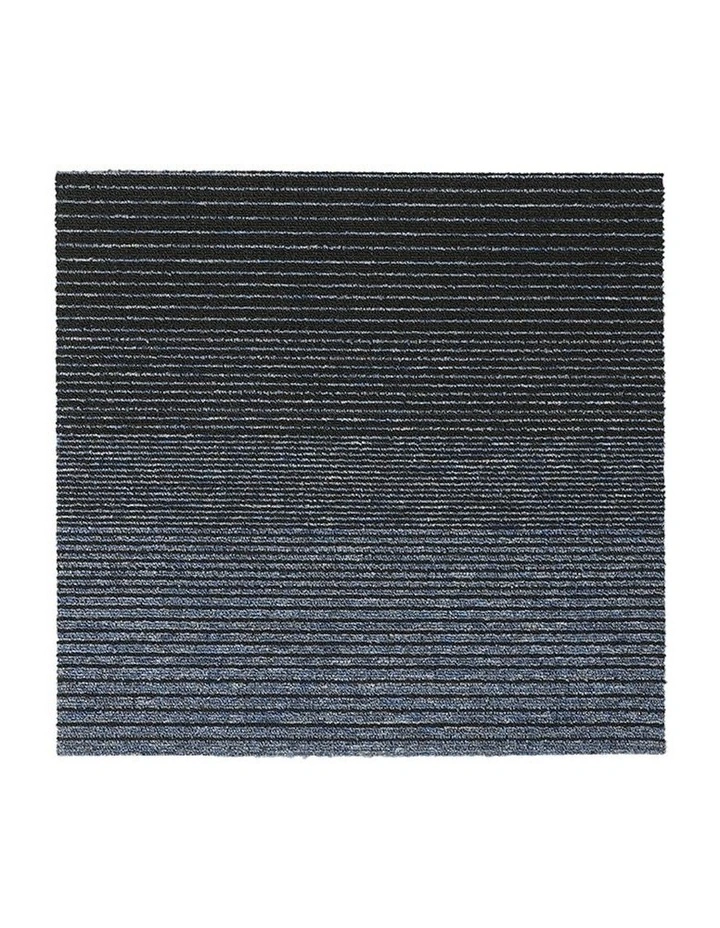20x Carpet Tiles 50cm x 50cm in Blue