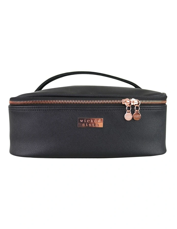 Premium Medium Beauty Case in Black