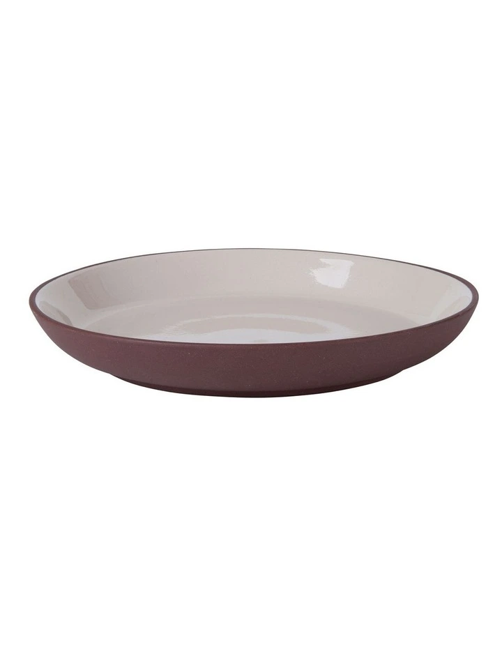 Sienna Deep Plate 19x3cm Taupe