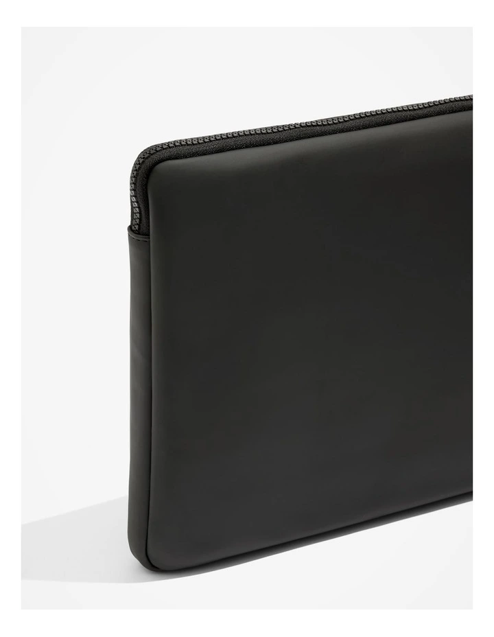 Laptop Zip Pouch in Black