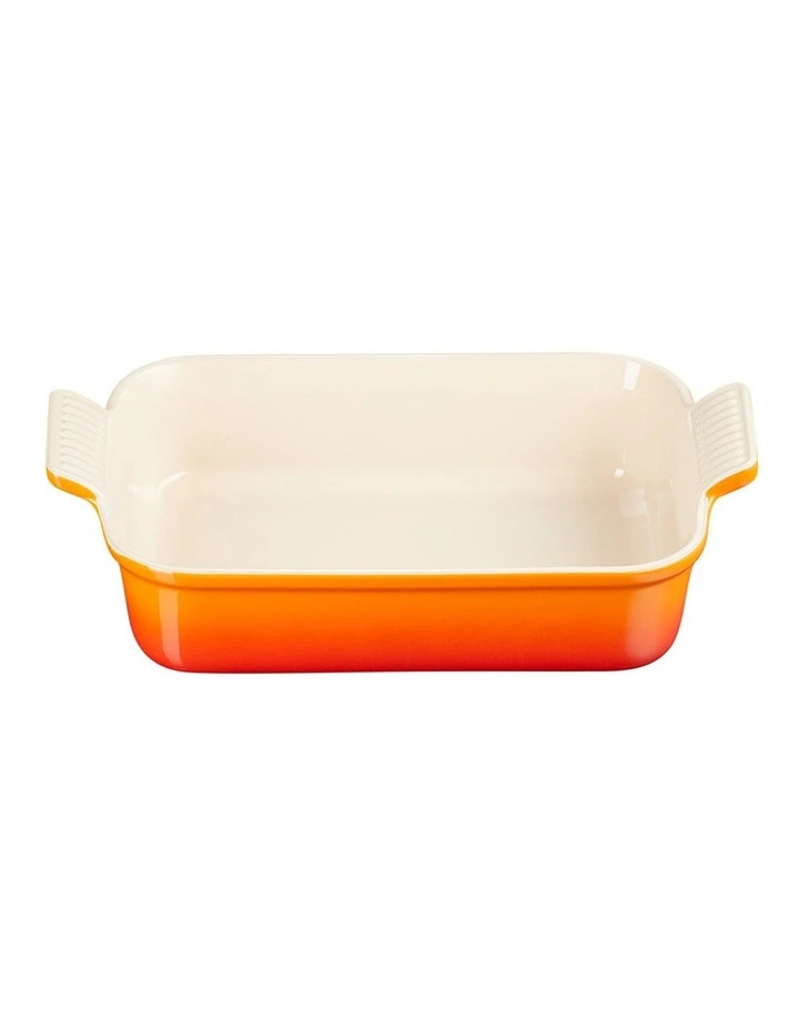Heritage Rectangular Deep Dish 26cm in Volcanic