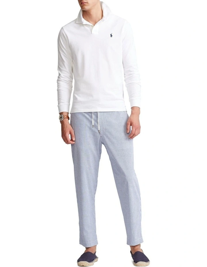 Custom Slim Fit Mesh Polo Shirt