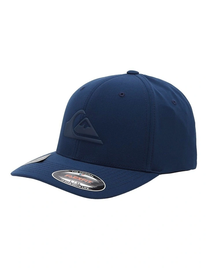 Amped Up Flexfit Cap in Navy Blazer