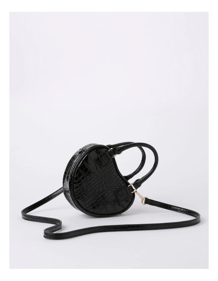 Heart Bag In Black