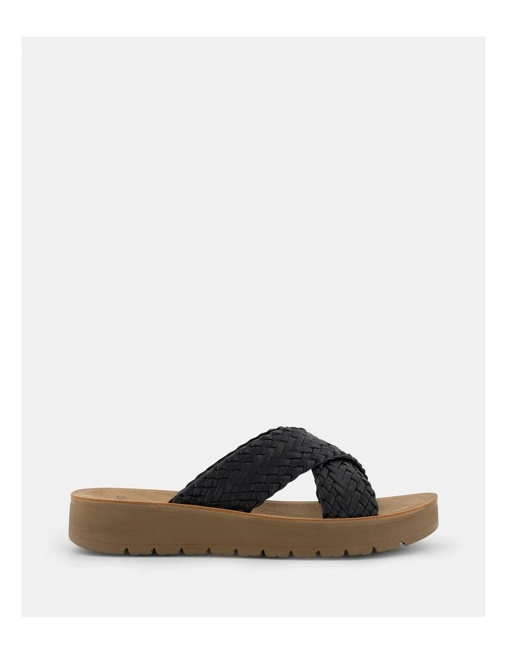 Sinta Platform Slides in Black