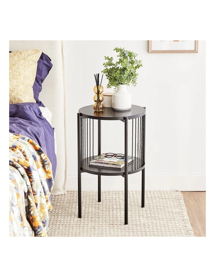 Harbour Side Table 40cm in Black
