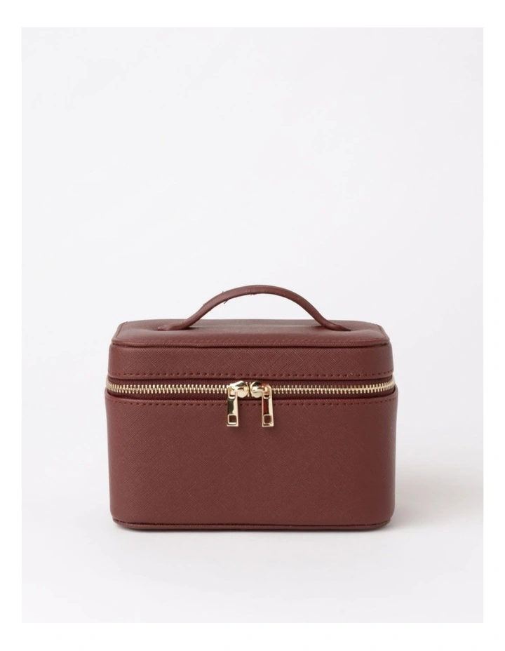 Vanity Case Jewel Box in Chocolate