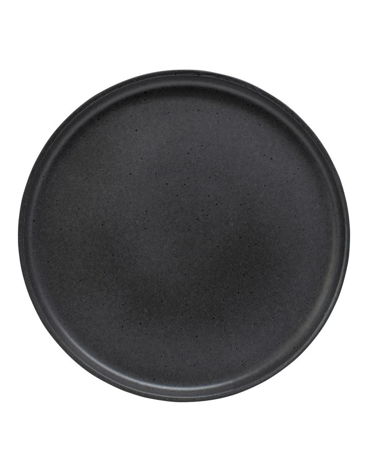 Industry Dinner Plate in Black