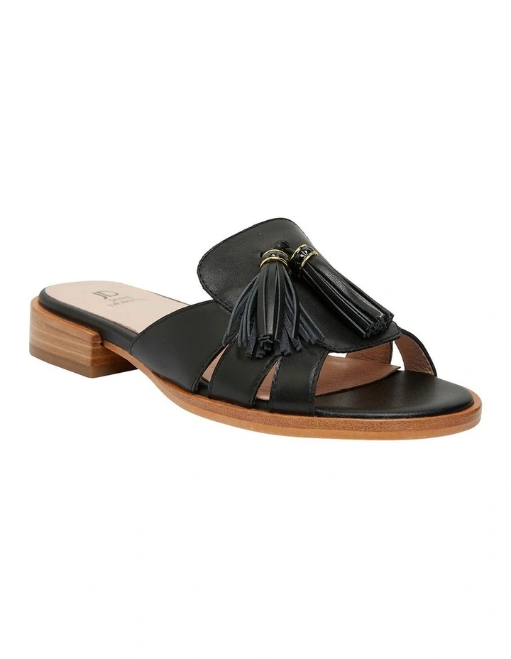 Taboo Black Glove Sandals