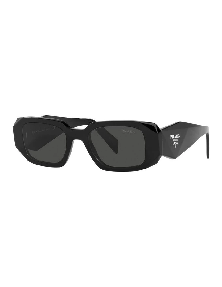 PR 17WS Scultoreo Black Sunglasses