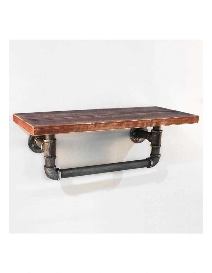 DIY Industrial Wall Shelves