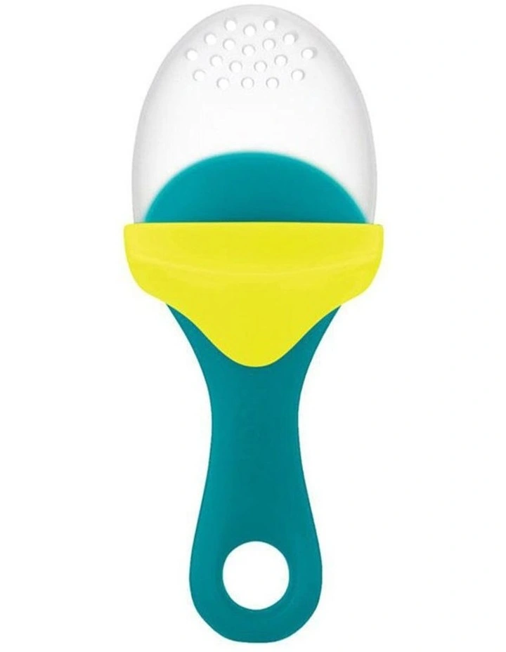 Pulp Silicone Feeder for Baby/Infant Feeding/Weaning/Teething Green/Blue