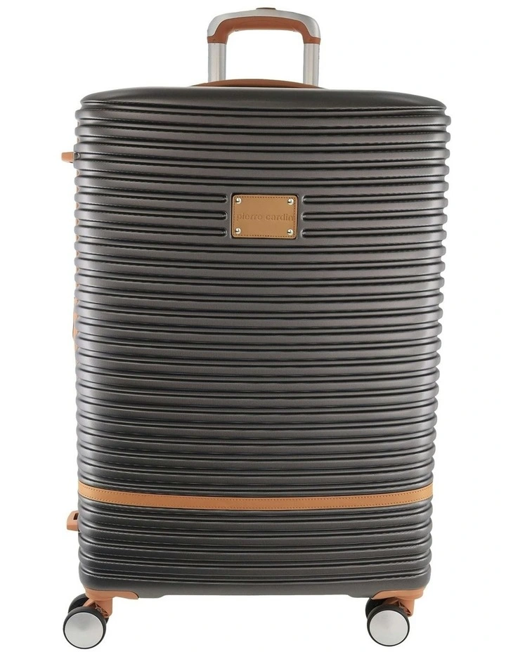 Classique 80cm Large Hard Shell Suitcase in Charcoal