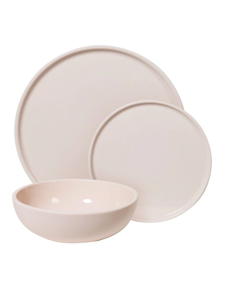 Covet 12 Piece Dinner Set in Fawn